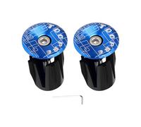 Kaeltsyn Manubrio per biciclette multicolore Spine Proof Durabilità Bike End per personalizzare la bici da strada di installazione di ciclismo