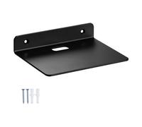 Kaeltsyn Mensola da parete in acrilico trasparente, display multifunzionale salvaspazio per la decorazione libri piante, decorazione case moderne, organizer per trasparenza, supporto per piante