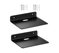 Kaeltsyn Mensola da parete in acrilico trasparente, display multifunzionale salvaspazio per la decorazione libri piante, decorazione case moderne, organizer per trasparenza, supporto per piante