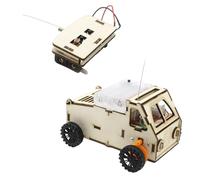 Kaeltsyn Modello Auto a Vuoto telecomandato Kit assemblaggio progetti scientifici Giocattolo educativo per Bambini Che imparano i principi Meccanici con Giocattolo attività telecomandato