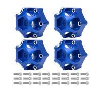 Kaeltsyn Montaggio rapido dei supporti della ruota Heavy Duty Car Mozzi Set per 1/10 Scala Telecomando Auto in 12mm & 14mm Opzioni Permanente Miscela Distanziale