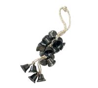 Kaeltsyn Nessuno strumento ha bisogno di installazione campanelli a vento commemorativi suono naturale delicato per la decorazione del giardino corda di canapa facile installazione campane memoria