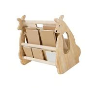 Kaeltsyn Organizzatori libri per bambini con strati spaziosi e bordi arrotondati ideali per i lettori Leggio facile da montare