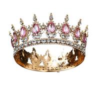 Kaeltsyn Ornamento per capelli alla moda con 8 corone di occhio che combina eleganza e comfort, gioielli tradizionali per capelli da principessa, elegante per occasioni formali, Misura unica, come