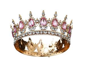Kaeltsyn Ornamento per capelli alla moda con 8 corone di occhio che combina eleganza e comfort, gioielli tradizionali per capelli da principessa, elegante per occasioni formali, Misura unica, come