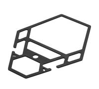 Kaeltsyn Outdoor Posate Pot Hanger Shelf Acciaio Inox Desktop Rod Stand Camping Picnic Hanging Rack Outdoor Hanging Scaffali