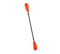 Kaeltsyn Pagaia per barca e kayak per uso in acqua calma, pagaia a due estremità con albero nero per ricreazione, viaggi e gite a bordo barca da pesca attrezzatura acquatica ricreativa