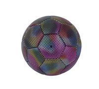 Kaeltsyn Pallone da calcio fosforescente, per uso interno ed esterno, per giocare e allenarsi