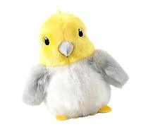 Kaeltsyn Pappagalli in peluche con movimento automatico con design a doppio colore per stimolare l'istinto dei gatti giocattolo automatico per il gatto