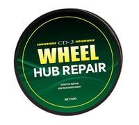 Kaeltsyn Pasta lucidante professionale per metallo color crema, diametro 2,6 cm, versatile, adatta per riparazione danni al centro di riparazione del mozzo