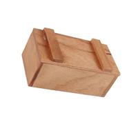 Kaeltsyn Piccola cassapanca in legno progettata per organizzare oggetti per la casa e collezioni di modelli, scatola di legno alla moda vintage