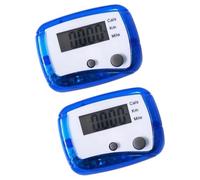 Kaeltsyn Piccolo contapassi digitale portatile, con clip, semplice contatore di passi, camminata duratura, per fitness, campeggio, escursionismo, sport, semplice con precisione