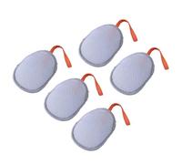 Kaeltsyn Portasapone a rete per sapone in schiuma, 5 pezzi, crea schiuma cremosa dal detergente per il corpo o dalla borsa a rete per lo scrub del viso