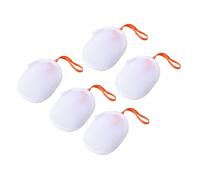 Kaeltsyn Portasapone a rete per sapone in schiuma, 5 pezzi, crea schiuma cremosa dal detergente per il corpo o dalla borsa a rete per lo scrub del viso