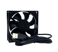 Kaeltsyn Potente Ventola Raffreddamento 5V Senza spazzole Ventola Raffreddamento CPU 3000 Giri/min Cuscinetto a Sfere Potente Lunga Durata Radiatore Silenzioso Custodia per Computer Senza spazzole
