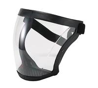 Kaeltsyn Protezione completa per il viso, lenti trasparenti, anti appannamento, superficie antigraffio, per uomini e donne, protezione completa, alla moda