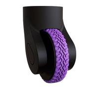 Kaeltsyn Protezioni in silicone facili da installare per le ruote dei bagagli, mantengono l ' integrità delle ruote, perfette per i manicotti delle resistenti ai graffi dei viaggiatori