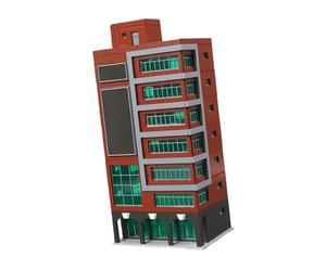 Kaeltsyn Repliche di edifici in miniatura del paesaggio della città Modello di diorami ABS scala 1/150 per la decorazione della tavola della sabbia Display architettonico Modello di edificio educativo