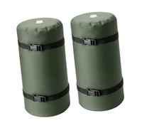Kaeltsyn Sacche per Pesi d ' Acqua per Gambe del baldacchino con Due, Green | Due cinghie avvolgenti con fibbie a sgancio laterale, zavorra per ricovero riempibile con acqua, custodia
