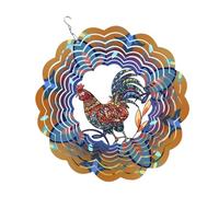 Kaeltsyn Scacciapensieri stravaganti in metallo con design dinamico con movimento rotante, adatto per veranda, camera da letto, soggiorno, finestra, regalo unico per nonna, moglie