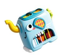 Kaeltsyn Scatola smistamento a Forma Elefante con Colori Vivaci Che Supporta Lo Sviluppo della Prima Infanzia Bambole educative per Bambini