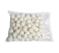 Kaeltsyn Set da ping pong da ping pong, 100 pezzi, per dilettanti, adulti, atleti, attività di apprendimento, artigianato, feste, giochi all'aperto, 4 cm, pingpong