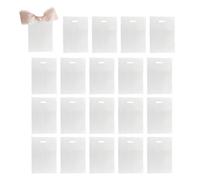 Kaeltsyn Set di 20 biglietti di invito decorativi vuoti con nastro per addio al nubilato, biglietti di auguri di nozze vuoti con nastro