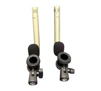 Kaeltsyn Set di microfoni per batteria, pickup cardioide per percussioni e percussioni, corpo in metallo da 15,5 cm, per uso dal vivo, prove e percussioni da palcoscenico, set di microfoni per