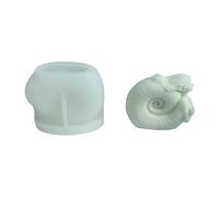 Kaeltsyn Stampo in silicone a forma di sirene 3D, profumato, per aromaterapia