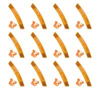 Kaeltsyn Strisce riflettenti per raggi della bicicletta, resistenti alle intemperie, per un facile montaggio senza attrezzi, si adattano alla maggior parte dei tipi di ruote