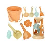 Kaeltsyn Strumenti per Giocare con la Sabbia in plastica ABS, tra Cui autocarro con cassone Ribaltabile e Secchio per l ' Acqua per Set secchi da Spiaggia in ABS per Bambini