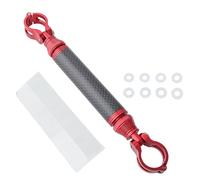 Kaeltsyn Supporto per luce bici in fibra di carbonio ad alta resistenza, offre resistenza e protezione dagli urti per un uso sicuro Supporto per manubrio a sgancio rapido per accessori bici tra cui