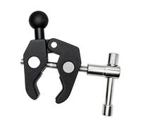 Kaeltsyn Supporto per morsetto per fotocamera con, 17mm ball head | Controllo della direzione della testa a, cuscinetti presa lungo le facce del morsetto, componenti