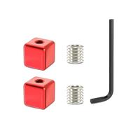 Kaeltsyn Tappi per coda per bicicletta, in lega di alluminio, per cambio bici e cavi dei freni, con chiave a cubo, tappi terminali per cavi interni, cambio e cavi del freno con chiave inglese