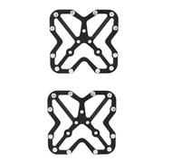 Kaeltsyn Universals - Adattatore per pedali per bicicletta, in alluminio ad alta resistenza, ampia piattaforma per migliorare la stabilità del piede e pedalare con ampia piattaforma convertitore