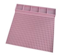 Kaeltsyn Vassoio Organizer per Perline, D, I D | Scheda layout del braccialetto con lettere ' alfabeto con percorsi smistamento per progetti creazione