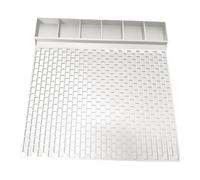 Kaeltsyn Vassoio Organizer per Perline, E F | Scheda layout del braccialetto con lettere ' alfabeto con percorsi smistamento per progetti creazione