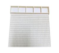 Kaeltsyn Vassoio Organizer per Perline, G | Scheda layout del braccialetto con lettere ' alfabeto con percorsi smistamento per progetti creazione