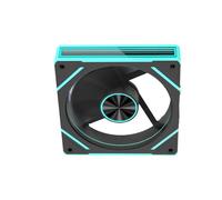 Kaeltsyn Ventola ARGB Portatile da 120x120x25MM Raffreddamento Silenzioso per dispositivi Rete per armadietti del Computer Home Sostituzione silenziosa Senza spazzole