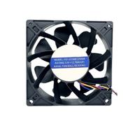 Kaeltsyn Ventola per Computer Case 120mm 12V 2.7A 6000RPM Ventola Raffreddamento Senza spazzole Sostituzione per Desktop Case Server Raffreddamento per Elettronica