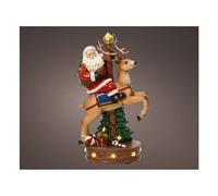 Kaemingk Babbo Natale (19,5x12x33,5cm) Con luci 487282