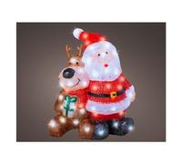 Kaemingk Babbo Natale LUMINEO Con luci (40cm)