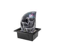Kaemingk Fontana a Luce LED Grigia 17x20,5x25,5cm con Effetti Speciali 2 Modelli (Modello 1)