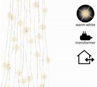 KAEMINGK 497007 Decoro Fascio Micro Led L. 1m 320 Luci di Natale Bianco Caldo