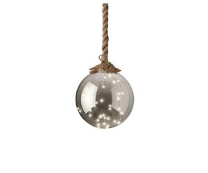 Kaemingk Pallina Con Micro Led A Batteria E Corda Natale Luci E Decorazioni, Multicolore, 8719152580903
