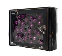 Kaemingk Palline di Natale in filo di vetro, 2,5 cm x 144 pezzi, lucide, piccole palline decorative, decorazioni per albero di Natale e Natale, fico