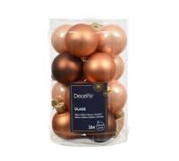 Kaemingk Palline di Natale in vetro da 3,5 cm, 16 pezzi, opache e lucide, piccole palline per albero di Natale per Natale, decorazioni per albero di Natale e decorazioni per albero di Natale, mix