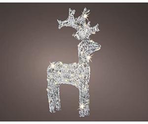 Kaemingk, Renna luminosa a LED in acrilico da esterni, altezza 90 cm