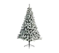 Kaemingk Snowy Imperial Pine-Albero di Natale artificiale con neve floccata da 2,1 m, multicolore, 210 cm