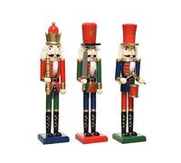 Kaemingk Soldatino schiaccianoci Nutcracker Legno 92x16x13cm 1 Pezzo